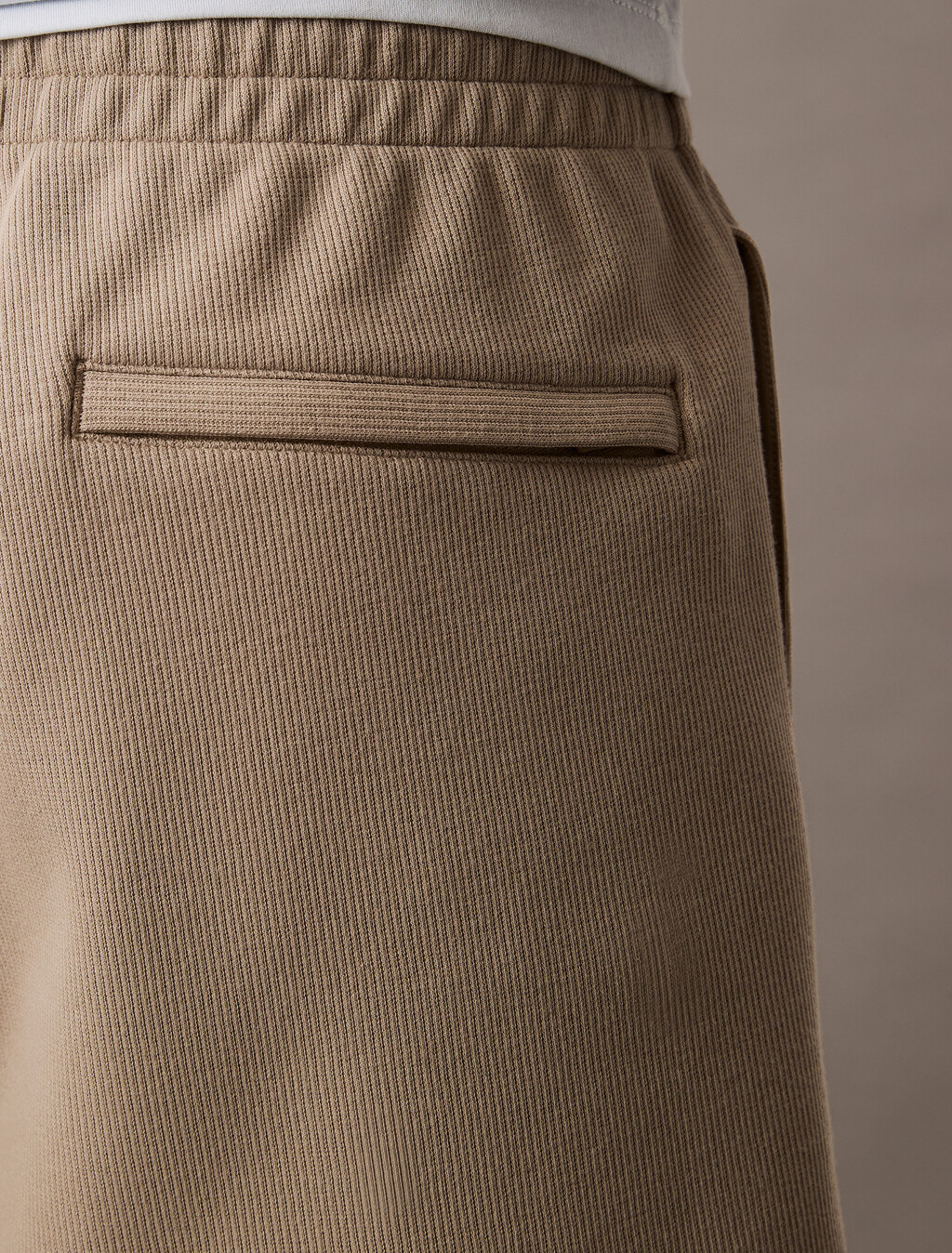 Rib Knit Logo Applique Jogger, Vintage Khaki, hi-res