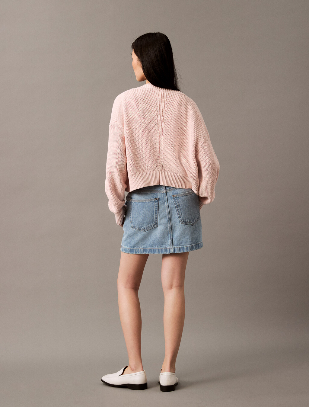 2 in 1 Cropped Cardigan Set, Silver Peony, hi-res