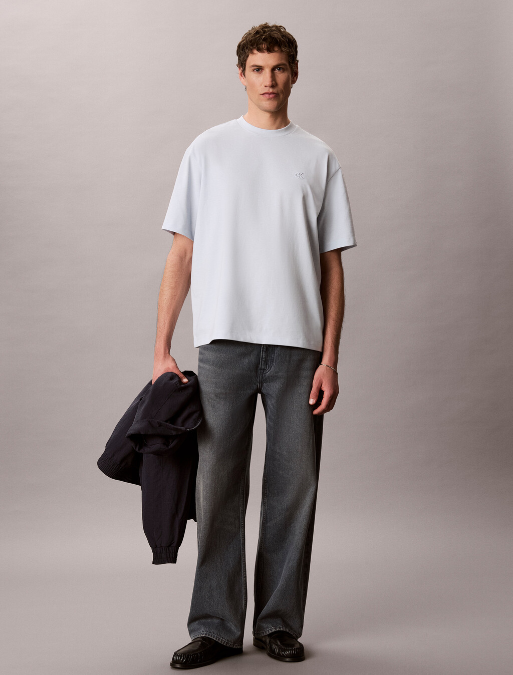 Cooling Relaxed Back Monogram Tee, Plein Air, hi-res