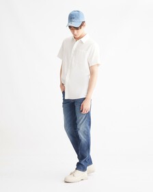 CKJ Denim Baseball Cap, LIGHT WASH, hi-res