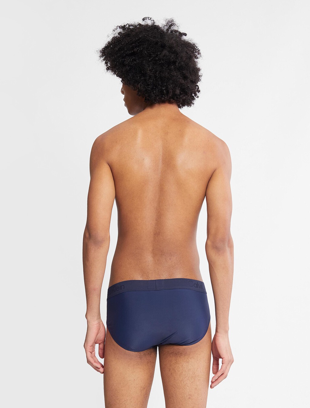 Ck Black Micro Hipster Briefs, Blue Shadow, hi-res