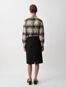 Luna Pencil Skirt, Black, hi-res