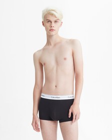Modern Cotton Trunk 3 Pack, White/Exact/Black, hi-res