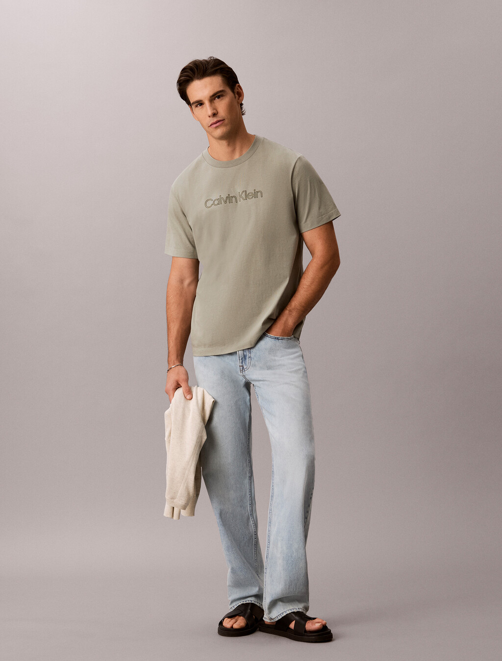 Relaxed Logo T-shirt, Shadow, hi-res