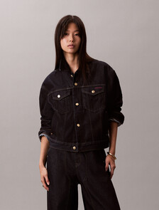Lunar New Year Denim Trucker, LUNAR RINSE, hi-res