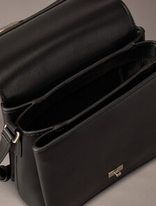 CK Lock Square Crossbody Bag, Black, hi-res