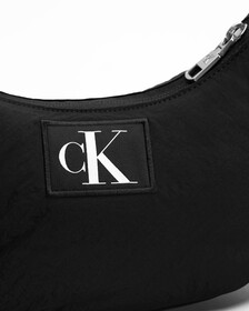 CK CITY MINI HALF MOON CROSSBODY  BAG, BLACK BEAUTY, hi-res