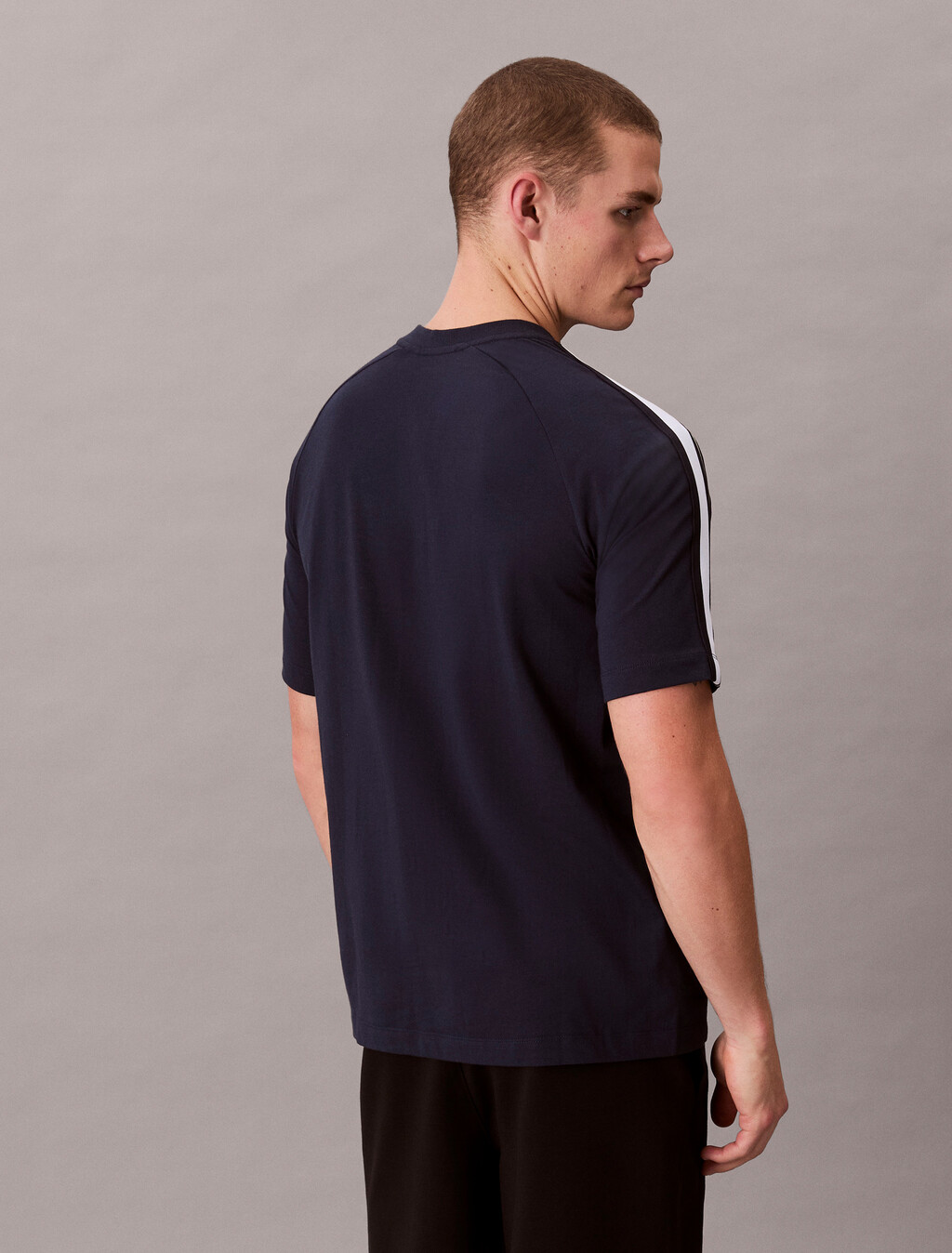 Performance Cotton Blend Gym T-shirt, Shoreline, hi-res