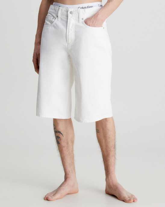 Relaxed Denim Carpenter Shorts