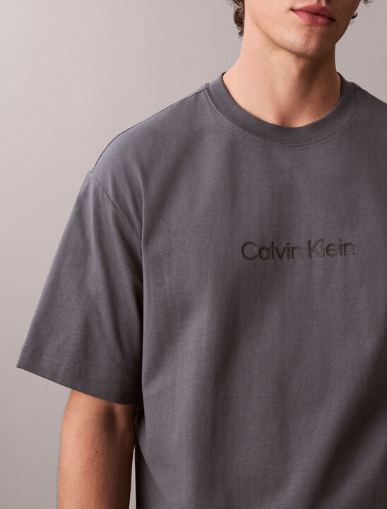 Calvin Logo Crew Neck Tee
