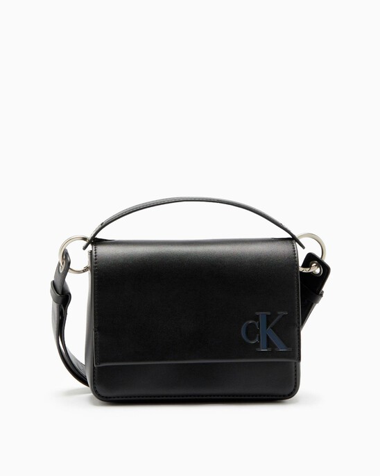 SCULPTED BOXY TOP HANDLE BAG