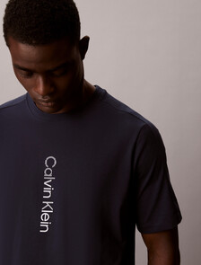 Performance Cotton Blend Gym T-shirt, Shoreline, hi-res