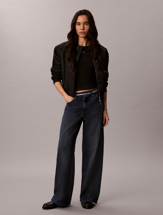 Twisted Low Rise Baggy Jeans