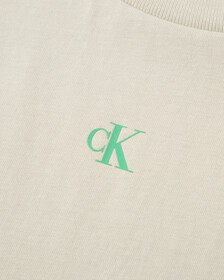 MONOGRAM BOXY TEE, Eggshell, hi-res