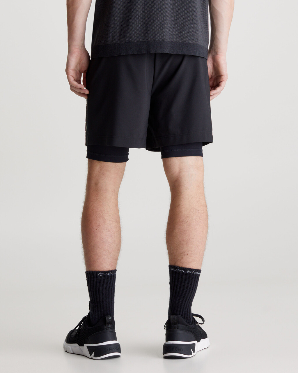 2-In-1 Gym Shorts, BLACK BEAUTY, hi-res