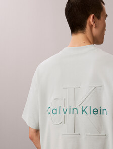 Cooling Relaxed Back Monogram Tee, Pale Meadow, hi-res