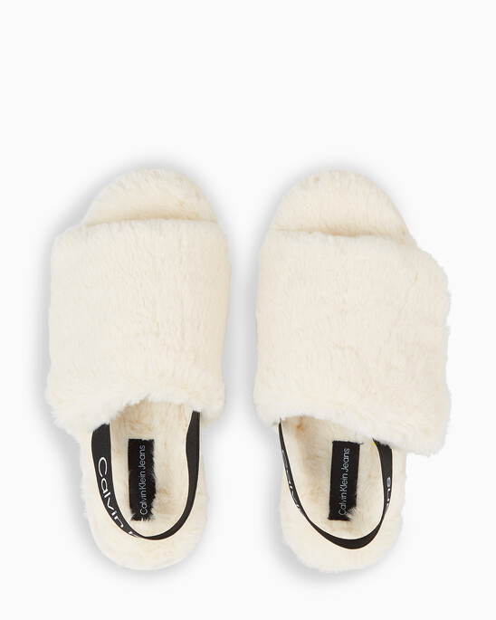 Faux Fur Slippers