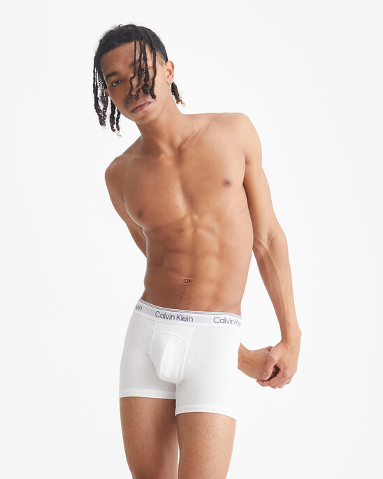 ATHLETIC COTTON 2 PACK TRUNKS