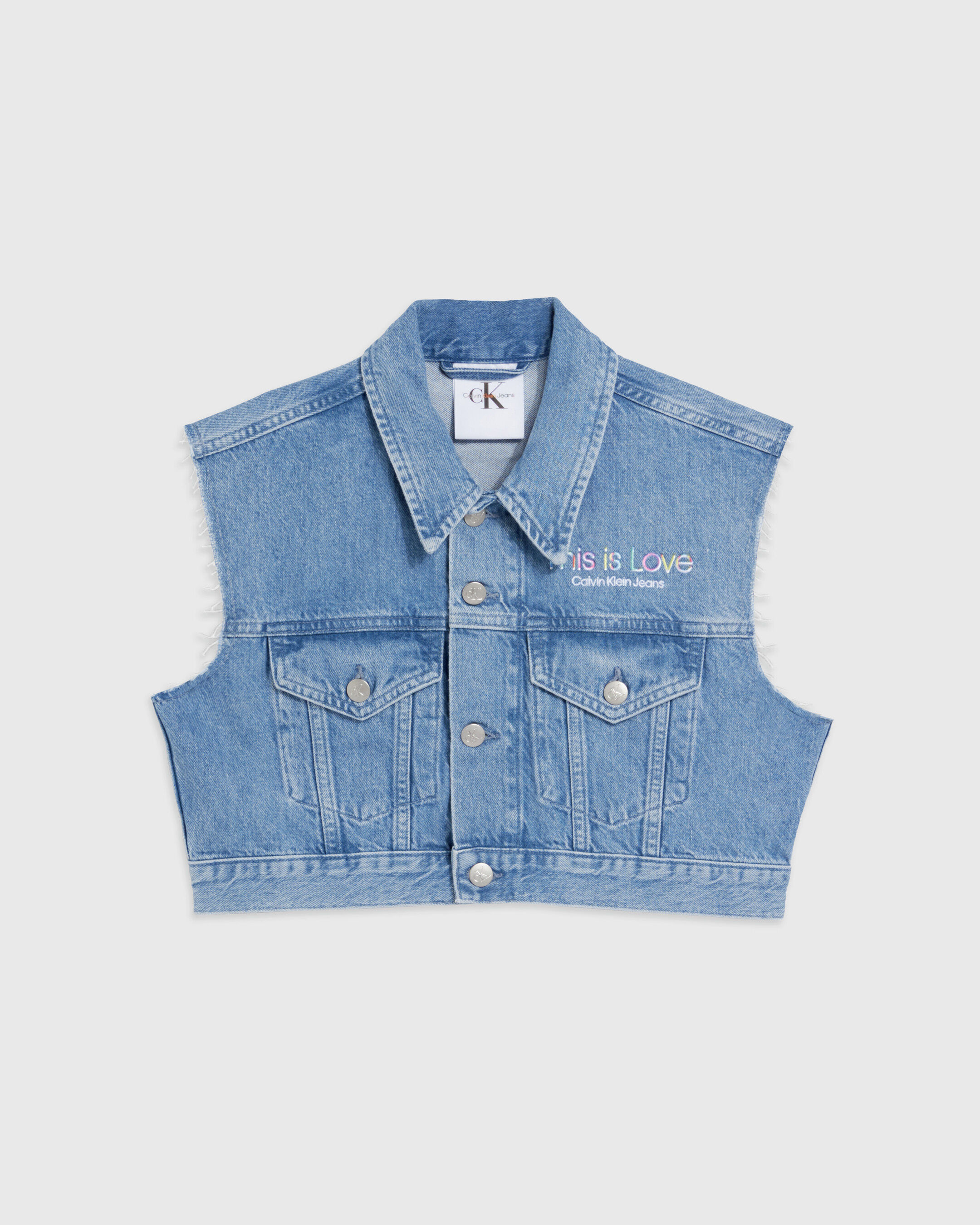 White calvin cheap klein vest