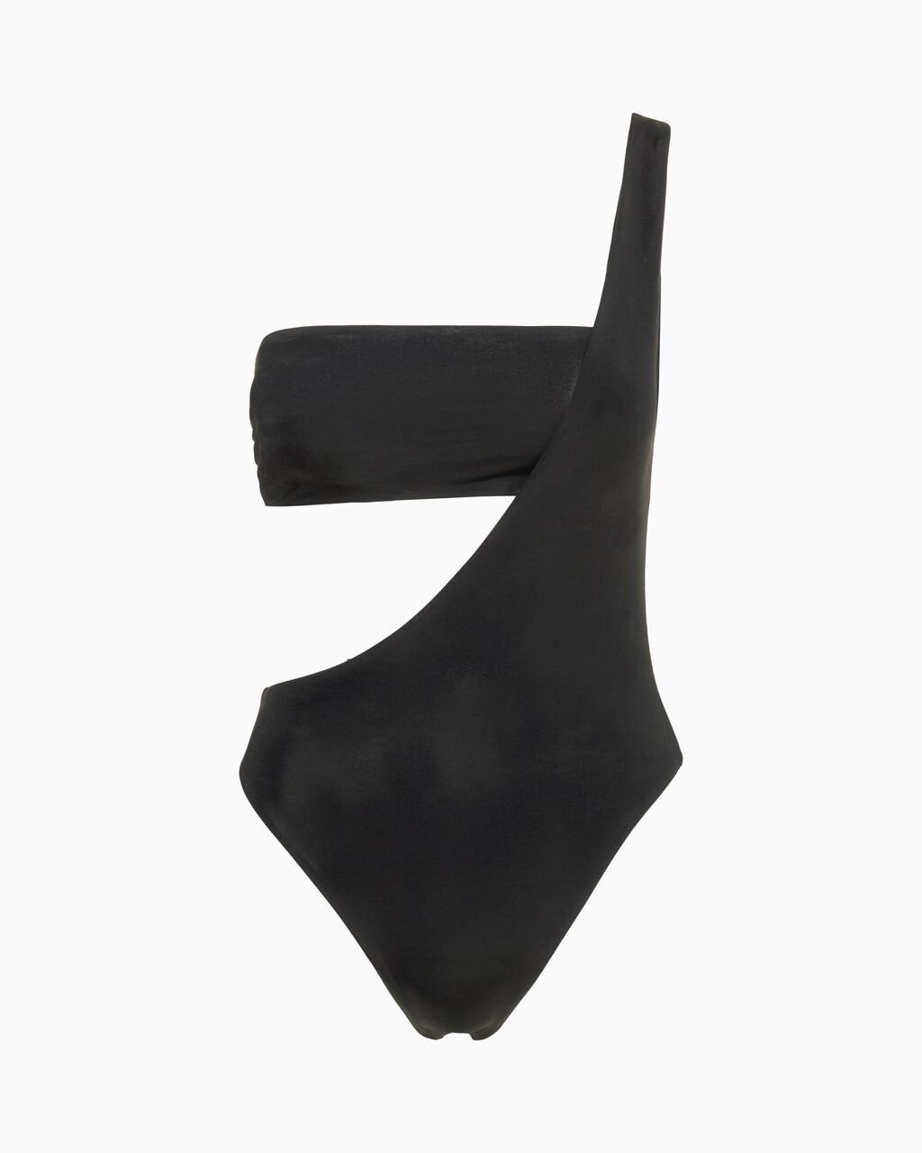 Neo Archive One Shoulder Swimsuit, Pvh Black, hi-res