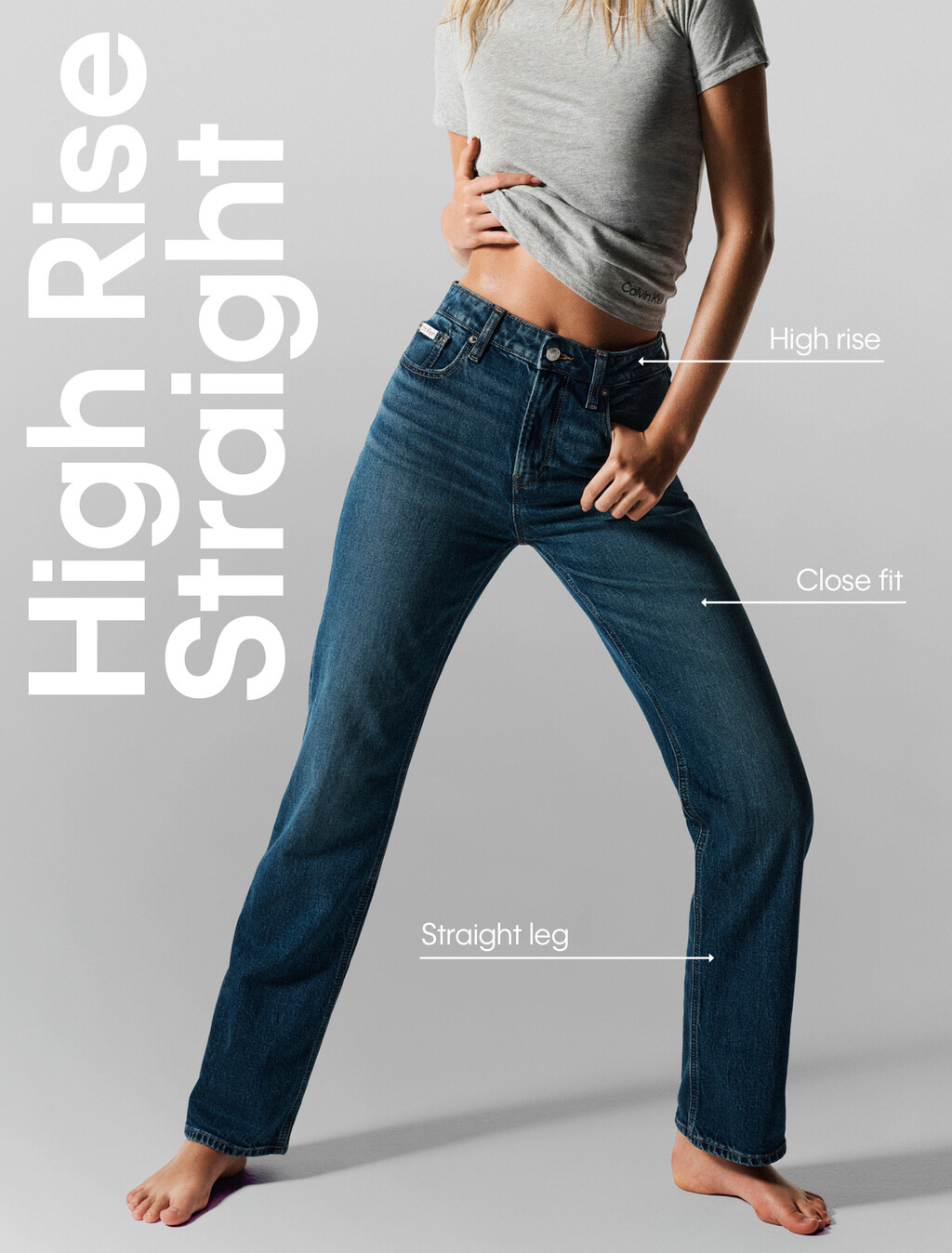 Signature 90s Straight Jeans, LT BLUE PEARL, hi-res