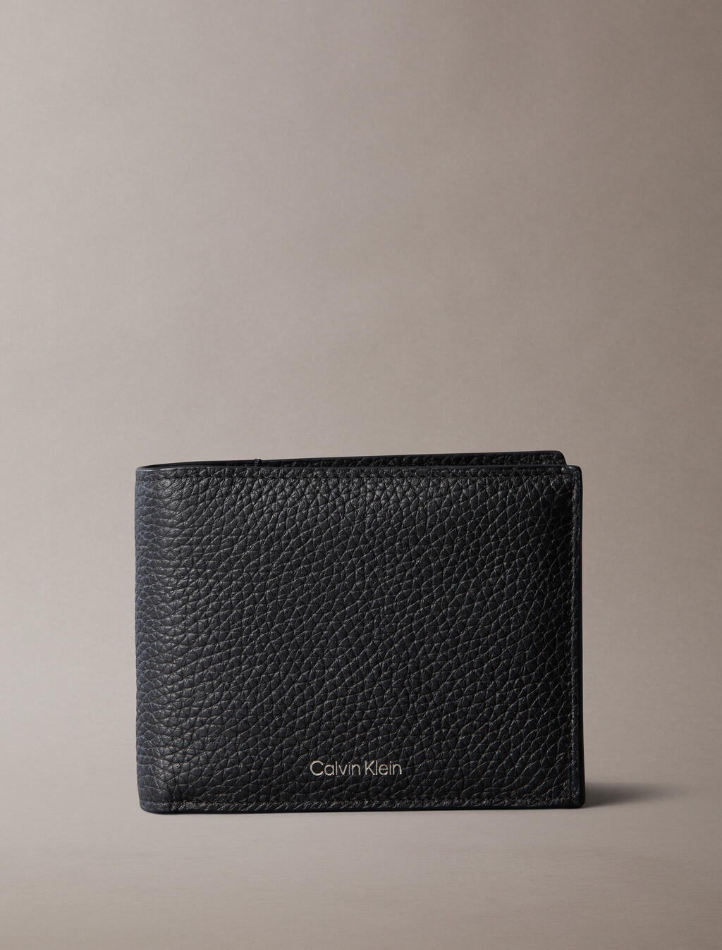 Full-Grain Leather RFID Trifold Wallet, Black, hi-res