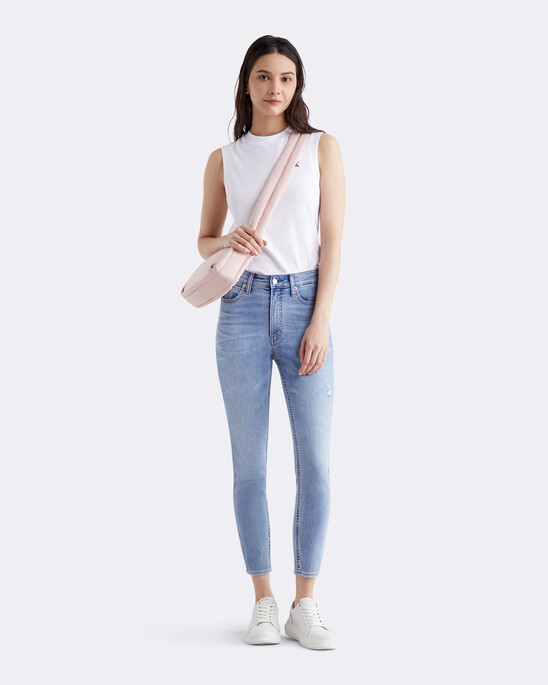 Cooling High Rise Skinny Ankle Jeans