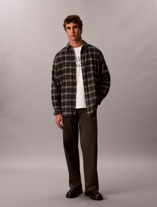 Oversized Plaid Shirt
