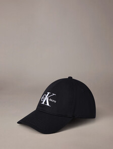 Twill Logo Cap, Black, hi-res