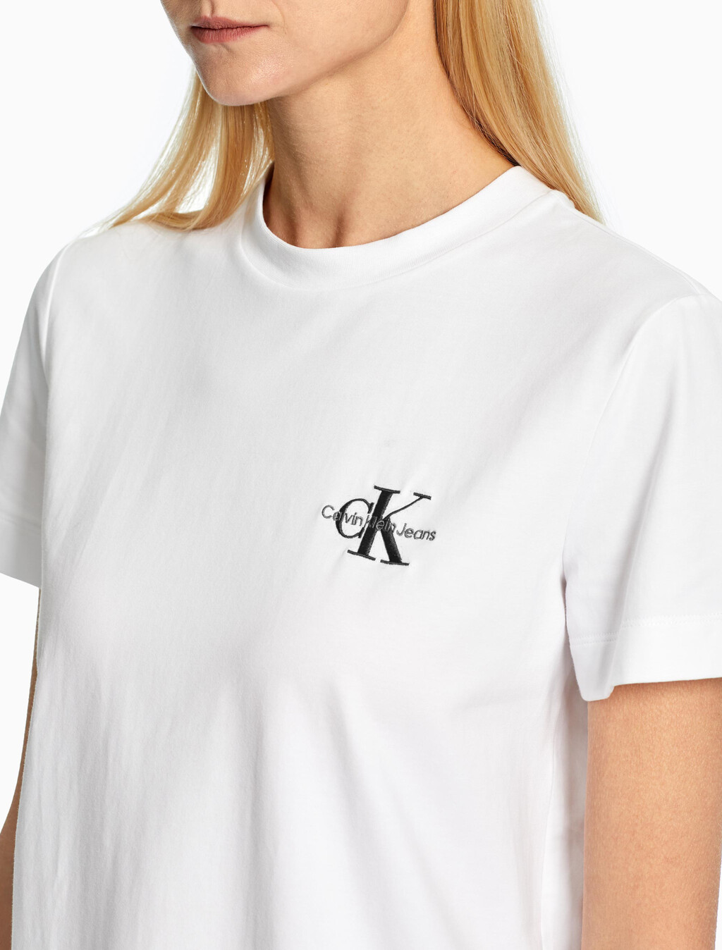 Monogram Tee, Bright White, hi-res