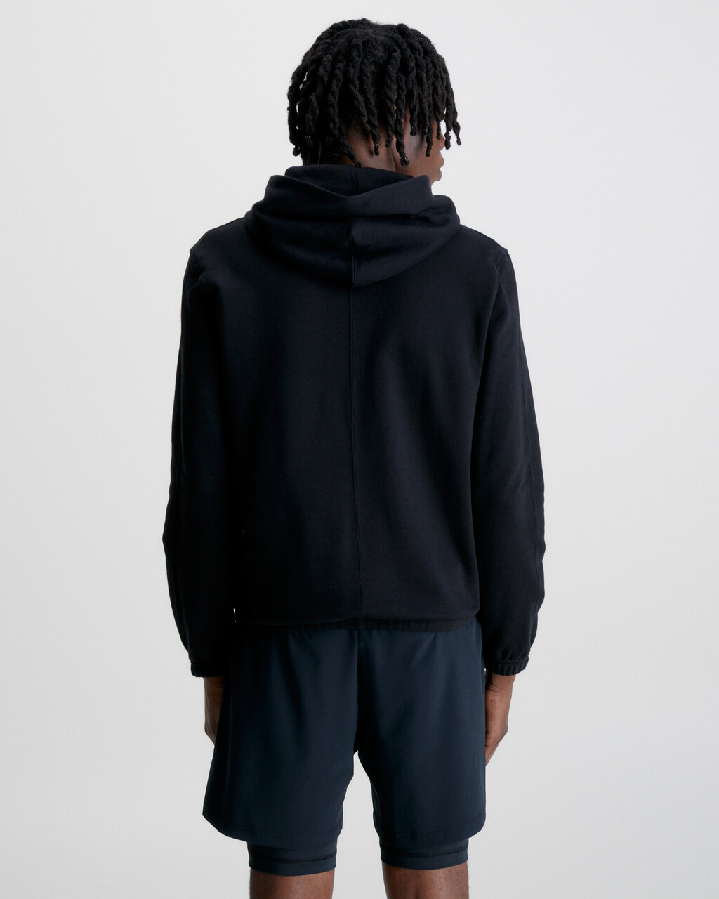 COTTON TERRY HOODIE, BLACK BEAUTY, hi-res