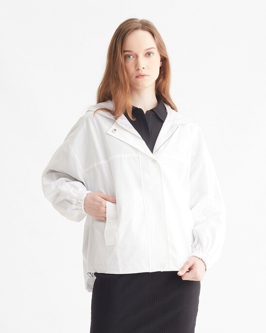 Winter Whites Windbreaker