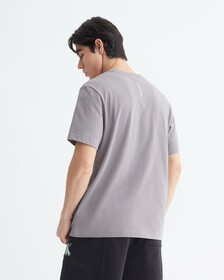 STACKED MONOGRAM TEE, Storm Front, hi-res