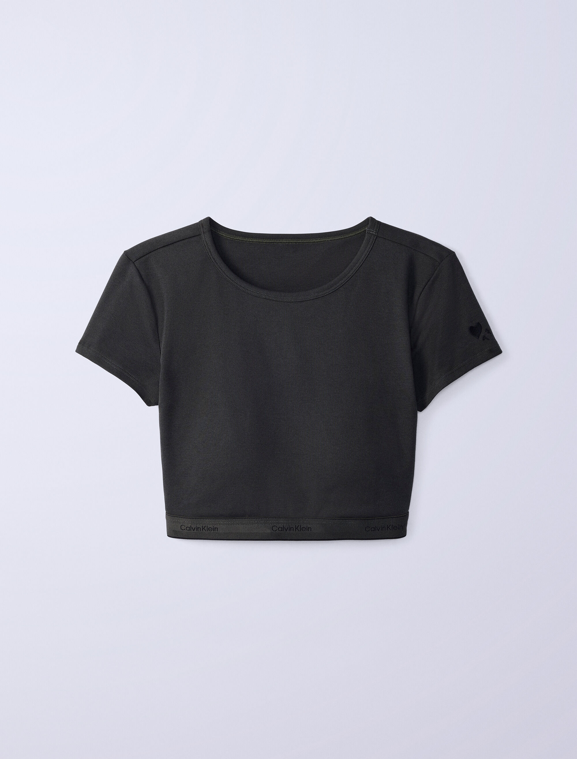 Jung Kook for Calvin Klein Heritage Cotton Lightly Lined T-Shirt