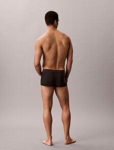 CK Black Low Rise Trunks, Black, hi-res