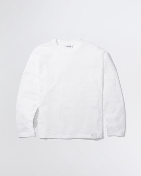 STANDARDS COMPACT COTTON LONG SLEEVE TEE