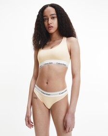 SUSTAINABLE LIGHTLY LINED BRALETTE, STONE, hi-res