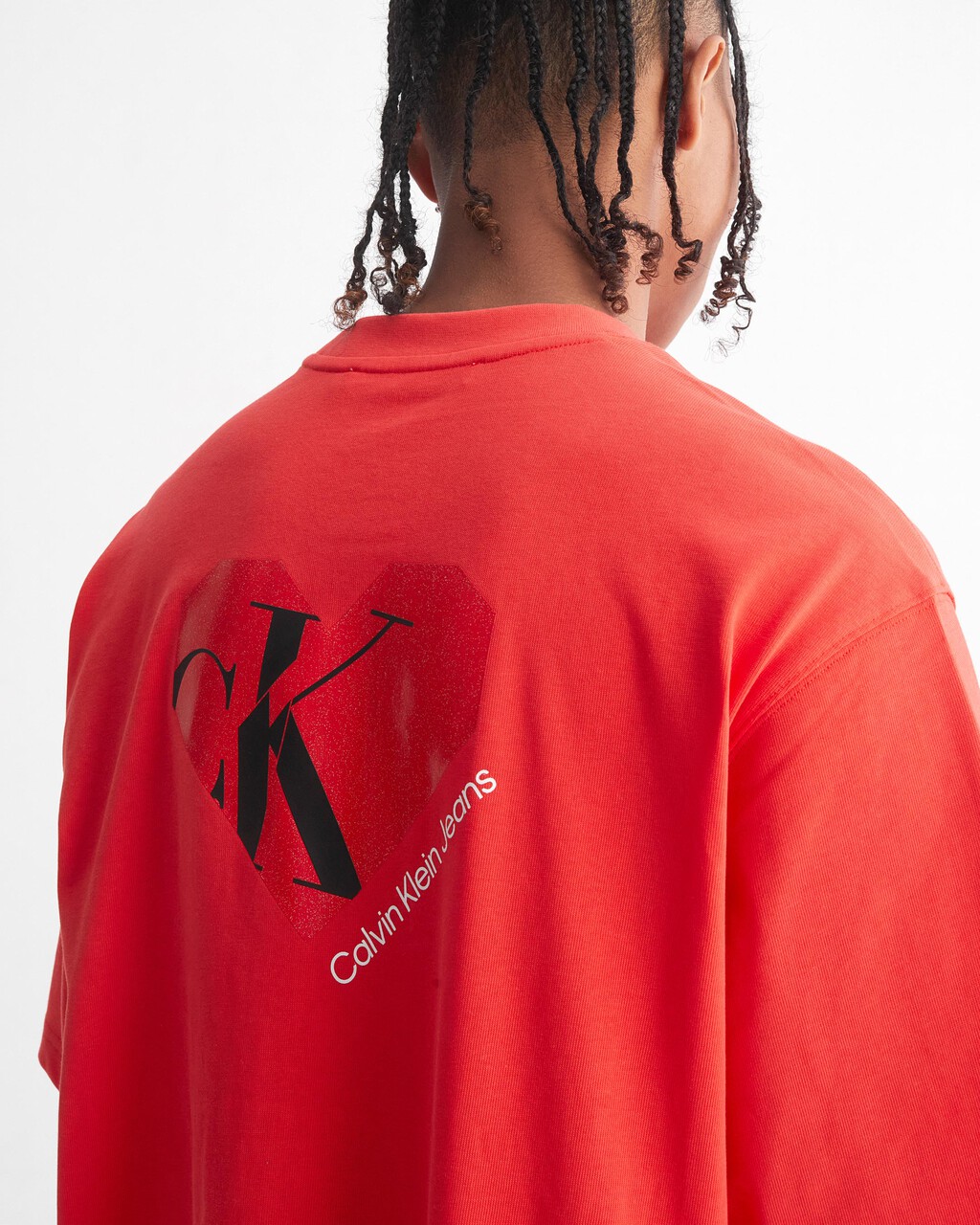 VALENTINE CAPSULE GENDER NEUTRAL TEE, ORANGE ODYSSEY, hi-res