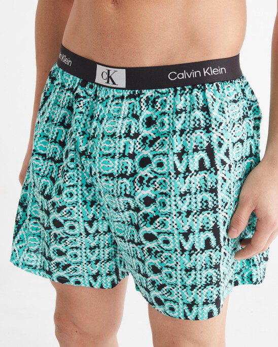 CALVIN KLEIN 1996 WOVEN  COTTON BOXERS