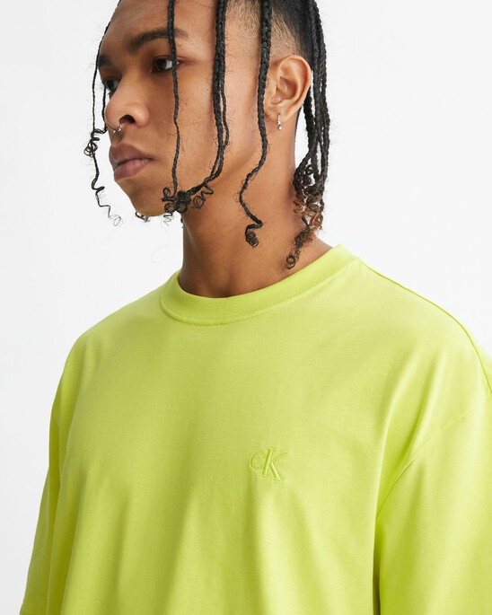 Calvin Logo Crew Neck Tee