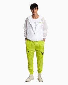 Reimagine Nature Perforated Cargo Pants, Lemon Lime, hi-res