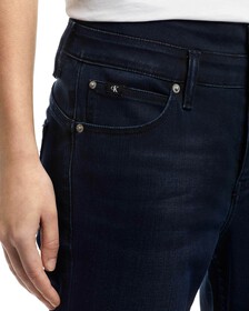 Sustainable Lyocell High Rise Body Skinny Jeans, Blue Black, hi-res