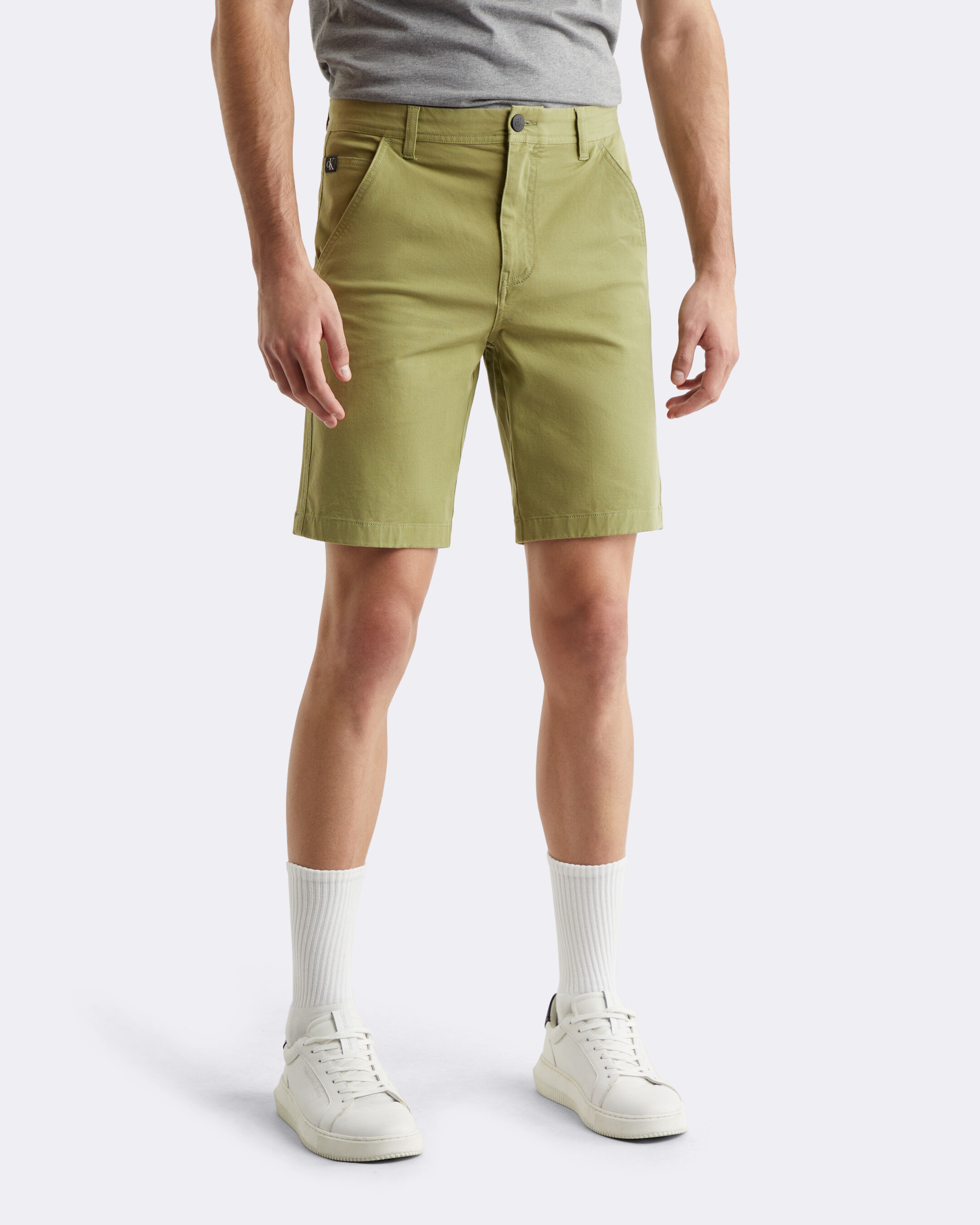 Straight Chino Shorts green Calvin Klein Singapore