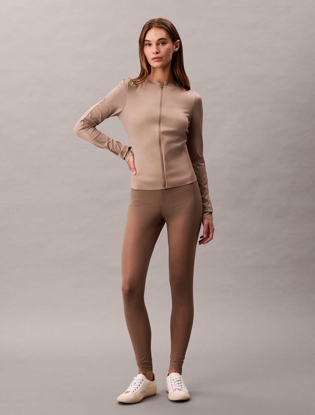 Invisibles Mesh Legging, Captivating Gray, hi-res