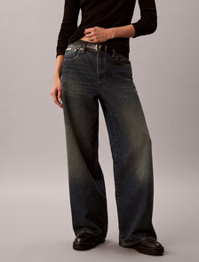Wide Leg Jeans, TINTED DUSK, hi-res