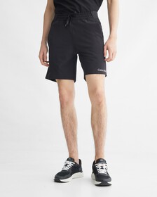 QUICK-DRY GYM SHORTS, BLACK BEAUTY, hi-res