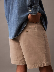 Signature Cotton Chino Short, Vintage Khaki, hi-res
