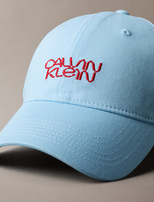 Future Front Graphic Embroidery Baseball Cap, Airy Blue, hi-res