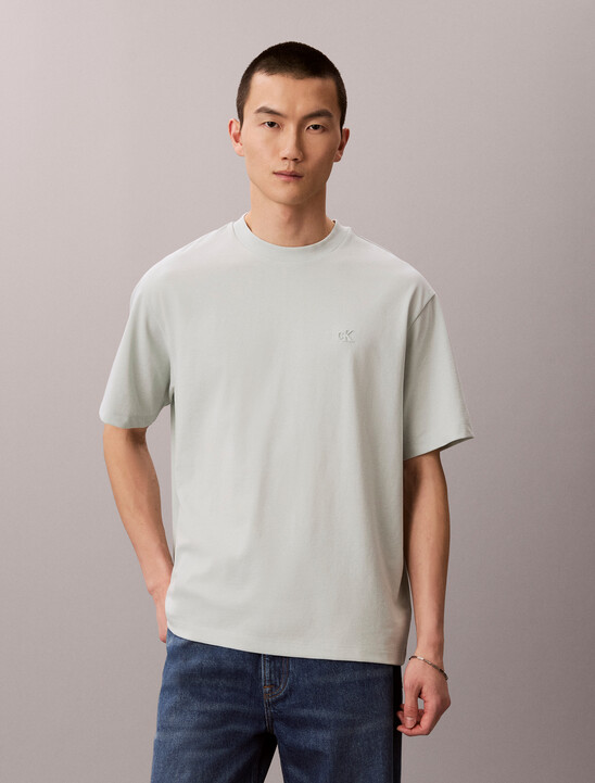 Cooling Relaxed Back Monogram Tee