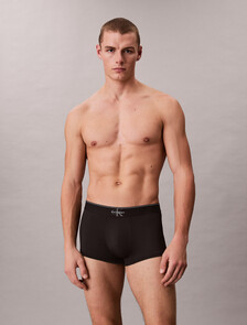 Graphic Monogram Low Rise Trunk, Black, hi-res